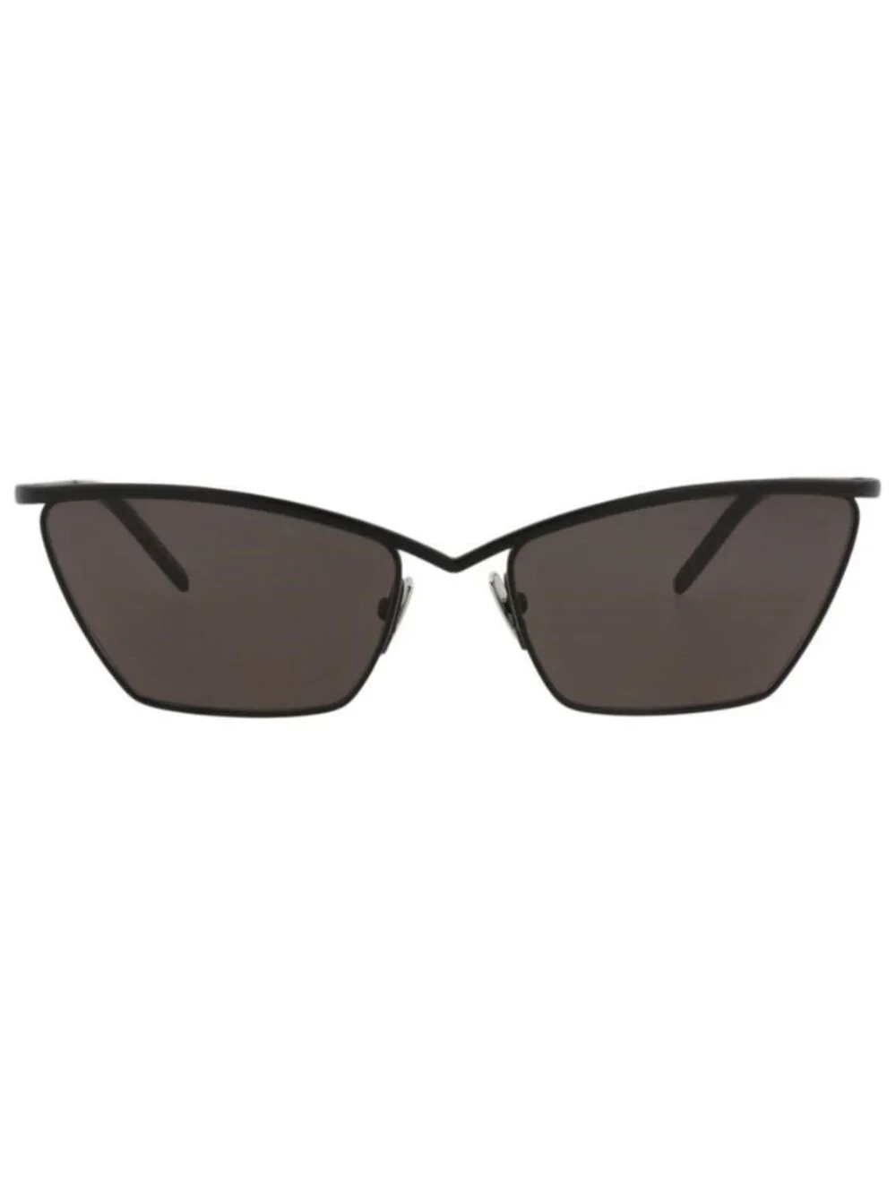 New Saint Laurent Womens Cat Eye Black Black Black Fashion Designer Sunglasses